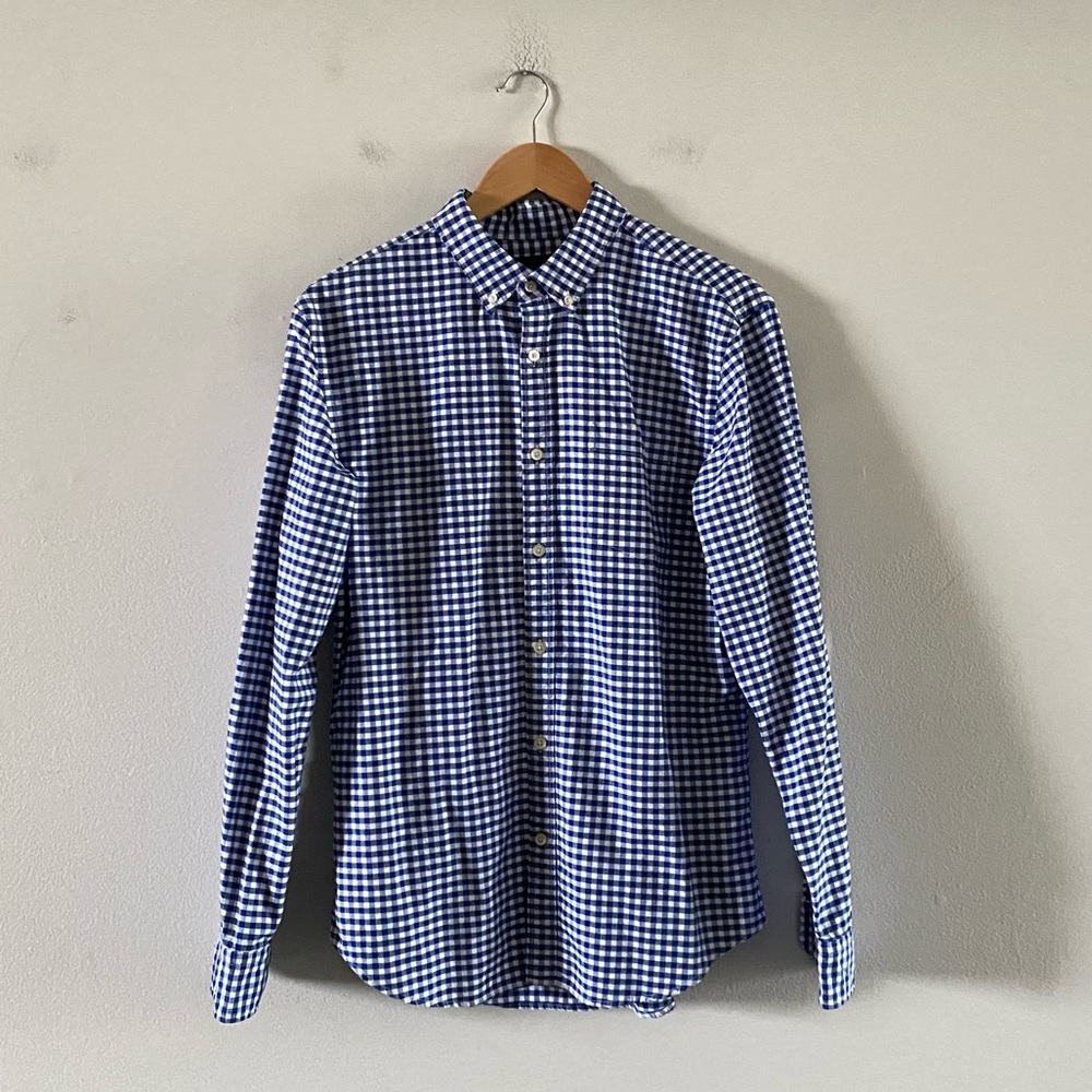 Banana Republic Gingham Button-up Shirt